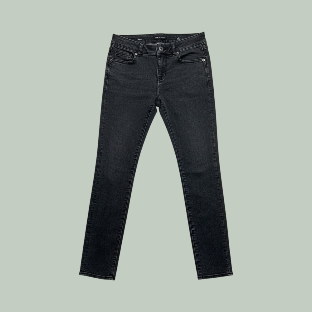 Miss Me Jeans Girls 10 Skinny Gray K1001S6 Stretch Denim Charcoal Pants
